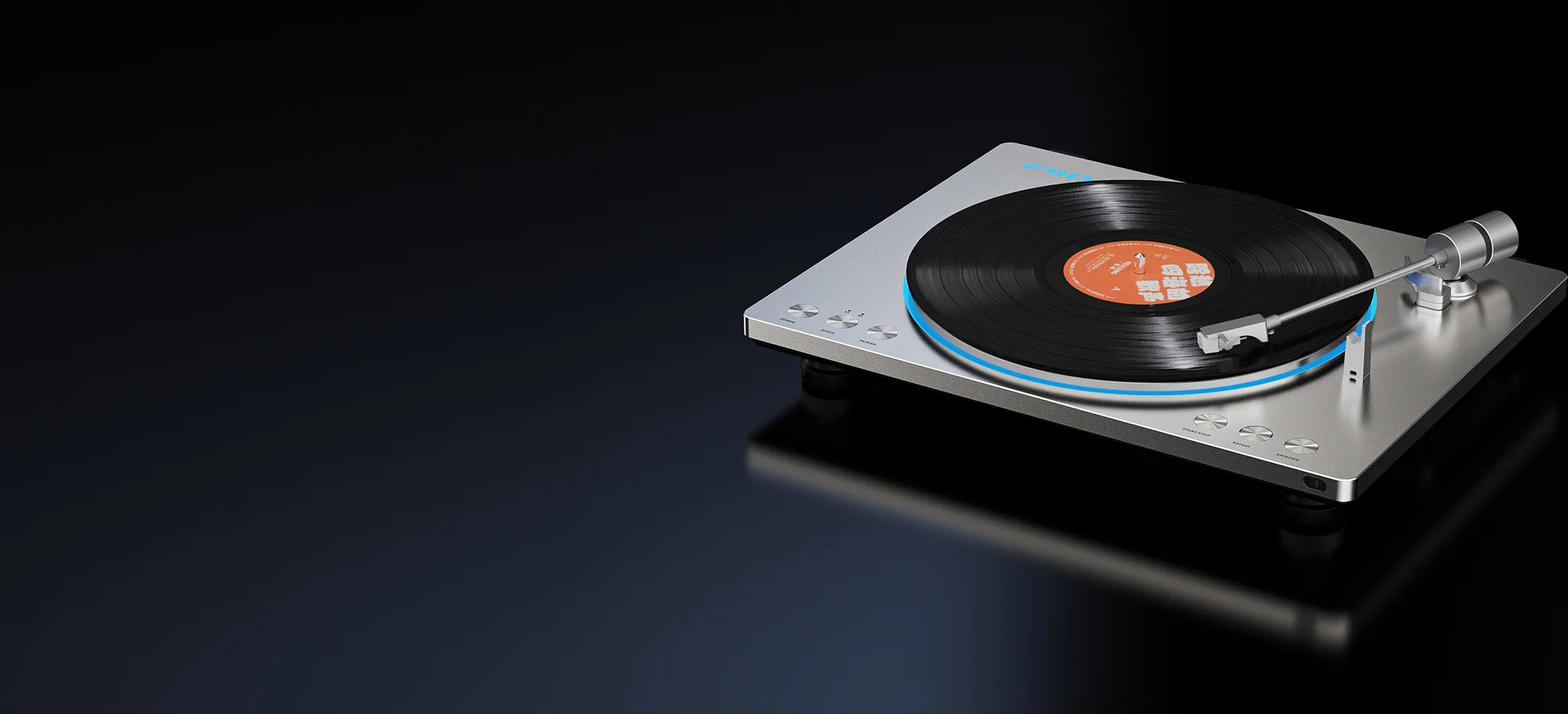 FiiO TT13 BT Silver Platines vinyle Bluetooth