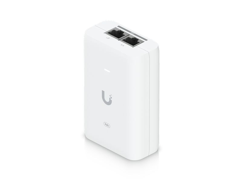 Ubiquiti PoE  Injector 2.5G PoE Ein Adapter, der UniFi PoE  Geräte mit Strom versorgen kann, die Abhängigkeit von PoE-Switch-Strom reduziert und eine Multi-Gigabit-LAN-Verbindung bereitstellt