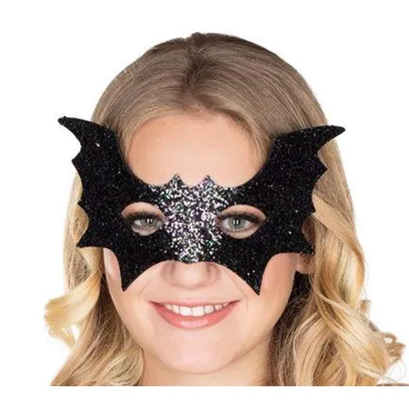 Mottoland Fledermaus Maske Glitter VPE 3