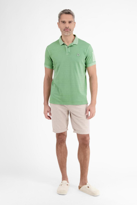 Lerros groene heren polo