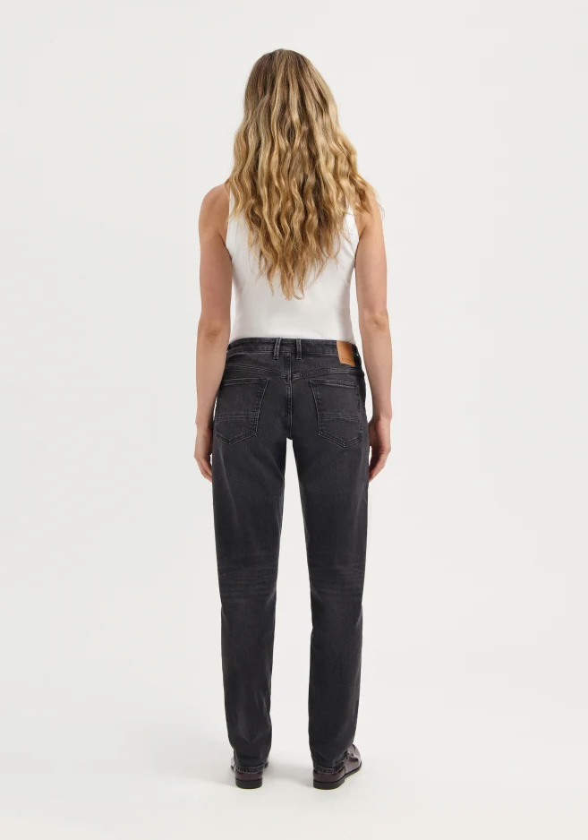 Kuyichi Damen-Jeans Jenna Boyfriend Vintage Black