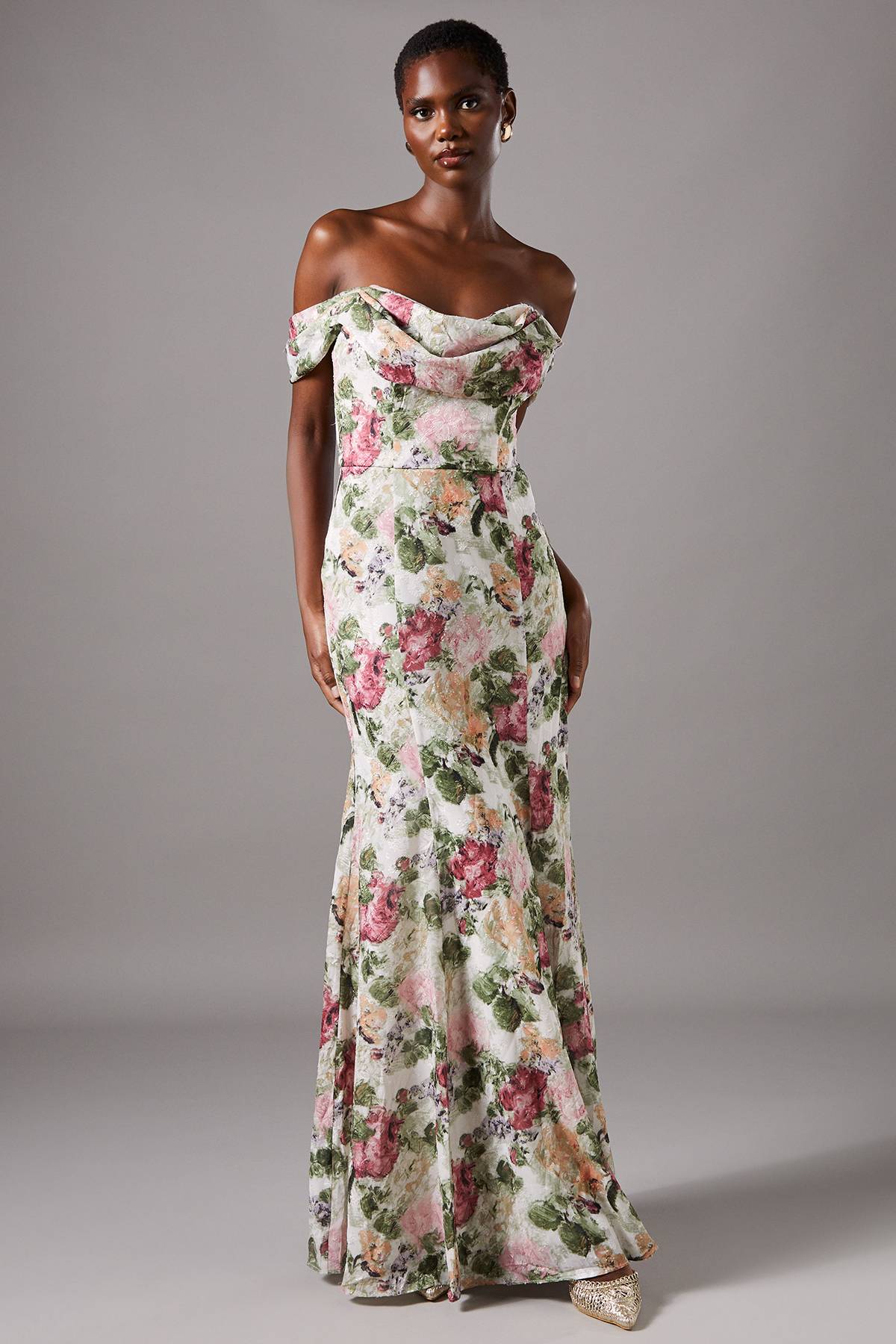 Coast Robe Maxi Bardot Florale
