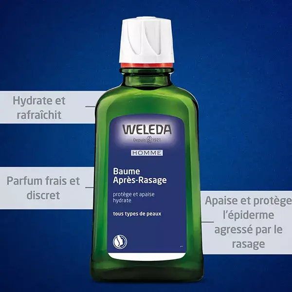 Bálsamo pós-barba orgânico Weleda Men's 100ml