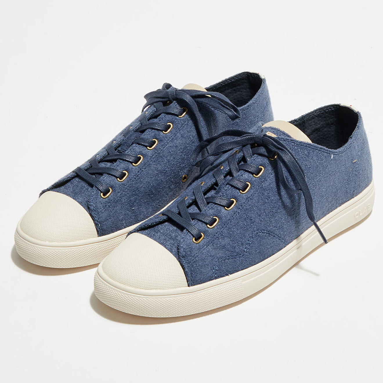Clae Sneakers Herbie Textile bleu marine