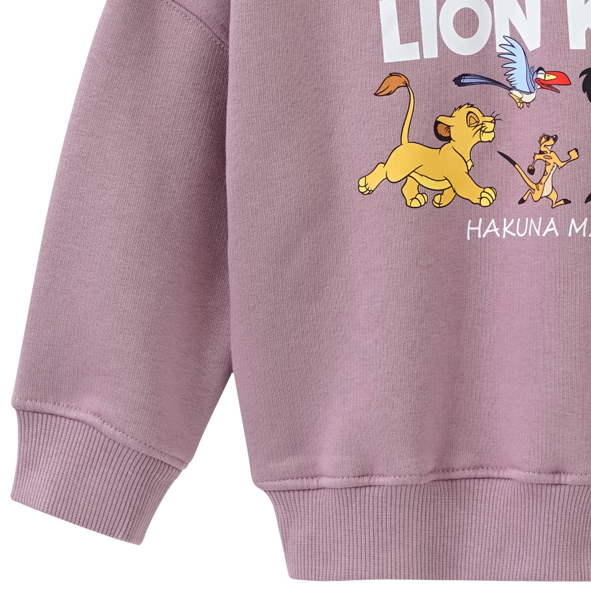 Topolino Der König der Löwen Sweatshirt helllila