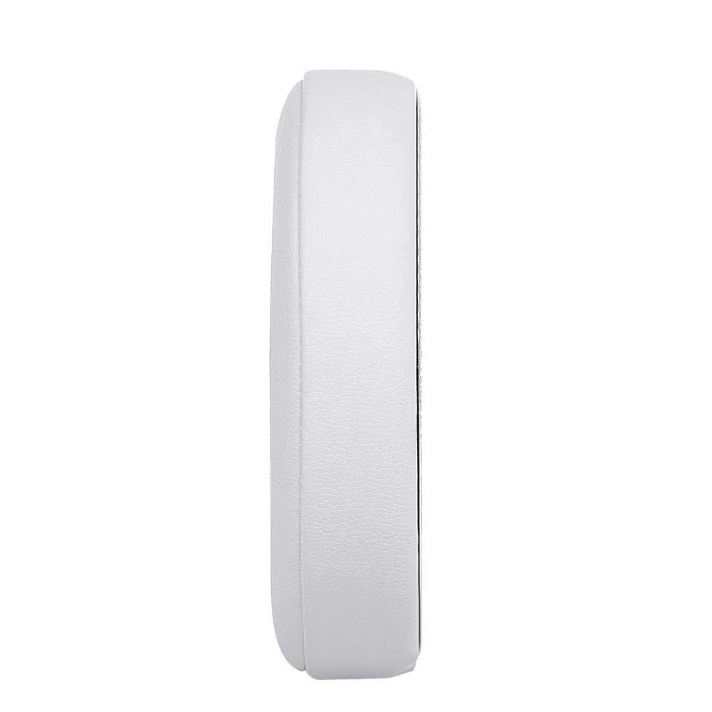 (2er Set) Beats Solo 3 / Solo 2 Kopfhörer Leder Ersatz Ohr Polster Kissen - Weiss