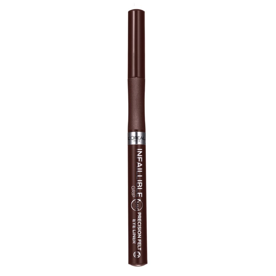 L'Oréal Paris Infaillible Grip 24H Precision Felt Eyeliner 02 Brown 1pcs