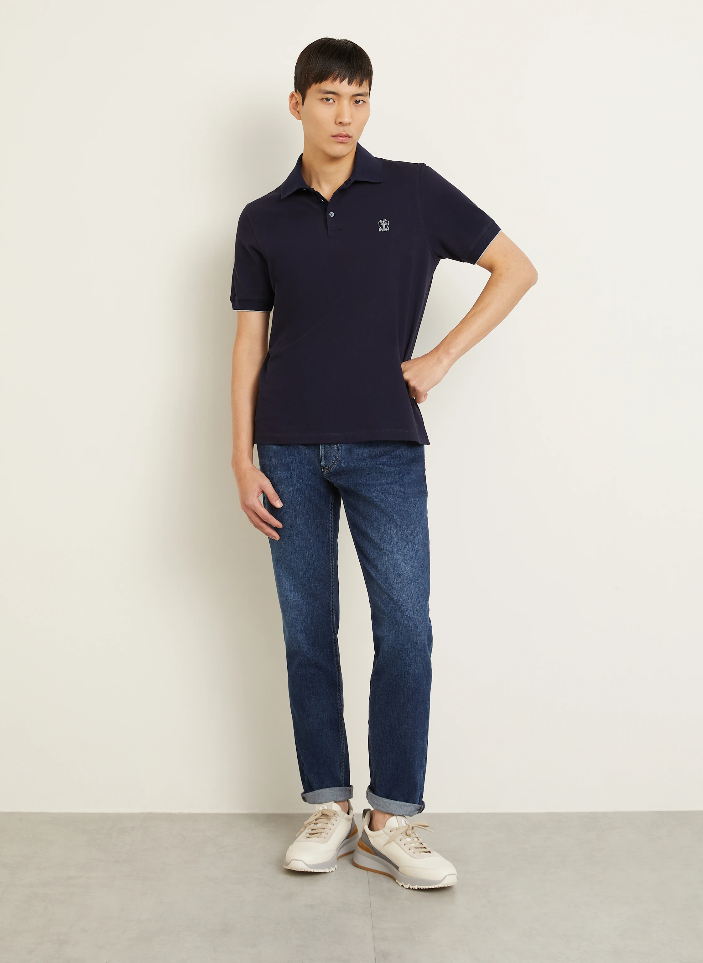 BRUNELLO CUCINELLI Piqué-Poloshirt