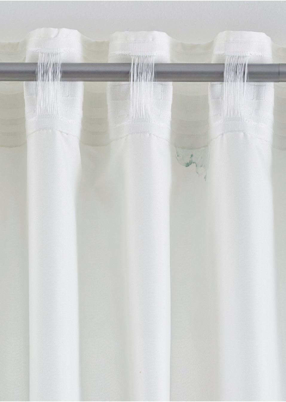 Rideau microfibre à imprimé floral (1 pce)