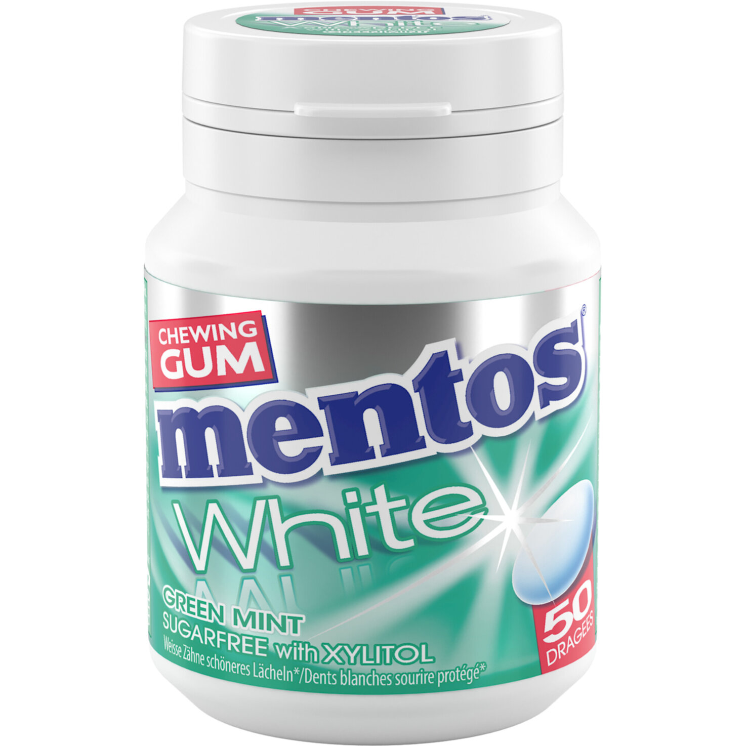 Mentos White Green Mint