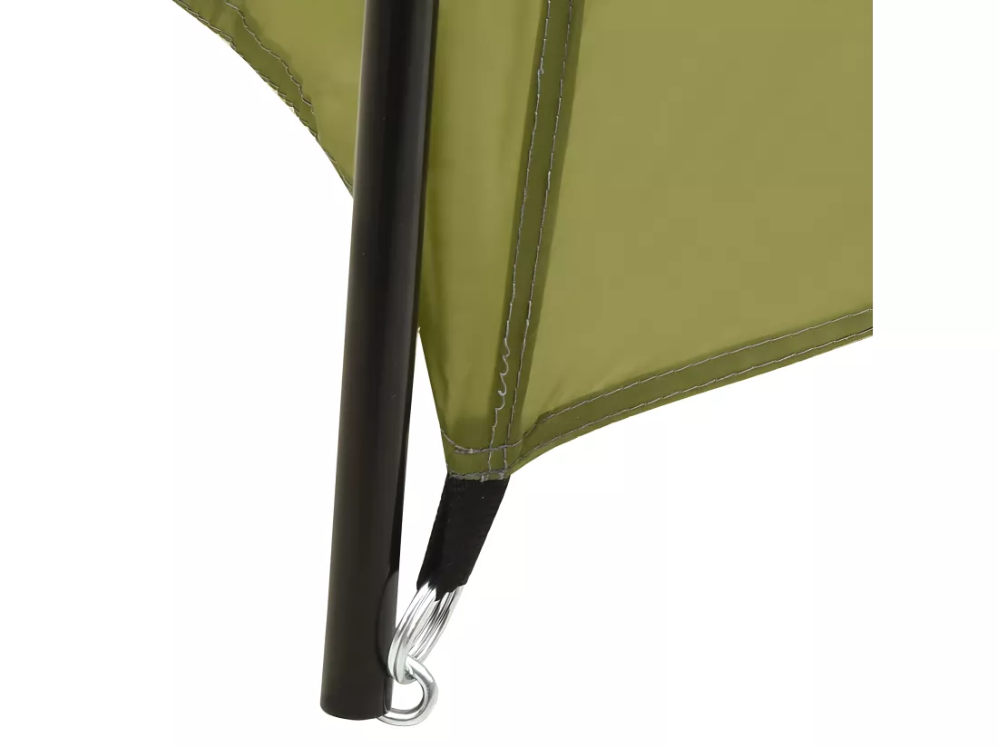 Prolenta Premium - Tente de piscine Tissu 590x520x250 cm Vert