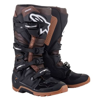 Botte enduro Alpinestars TECH 7 2025 - Noir / Marron