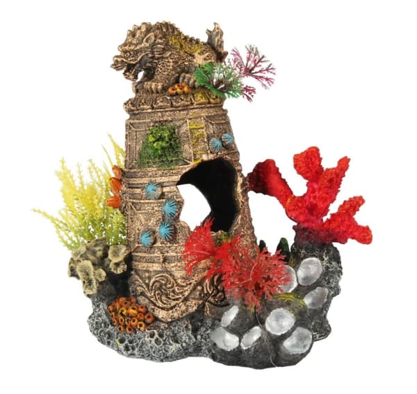 Akvariedekorasjon Sunken Artefact 1 16,5x12,5x17,8cm