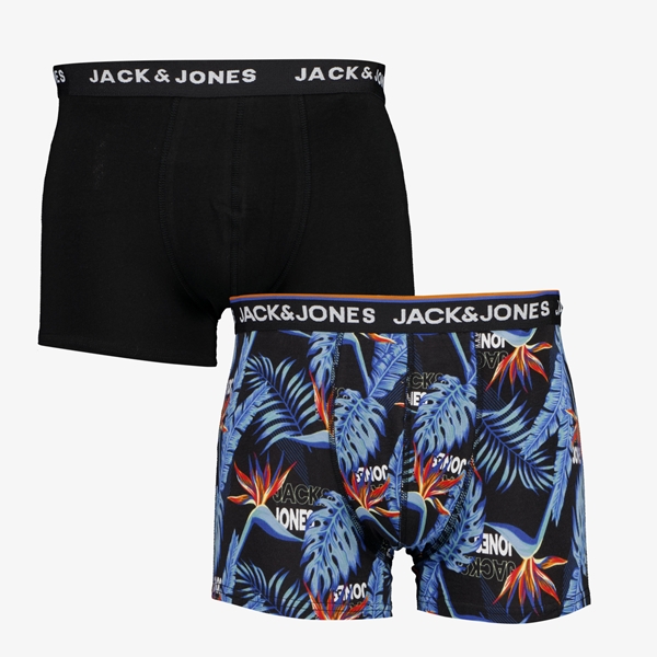 Jack & Jones heren boxershorts 2-pack bloemenprint