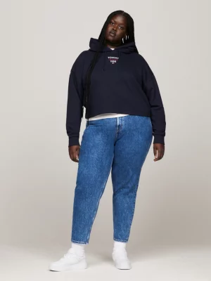Blusa de moletom cropped essencial e descontraída