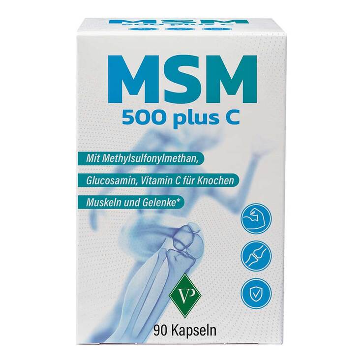 MSM 500 mg plus Kapseln, 90 St