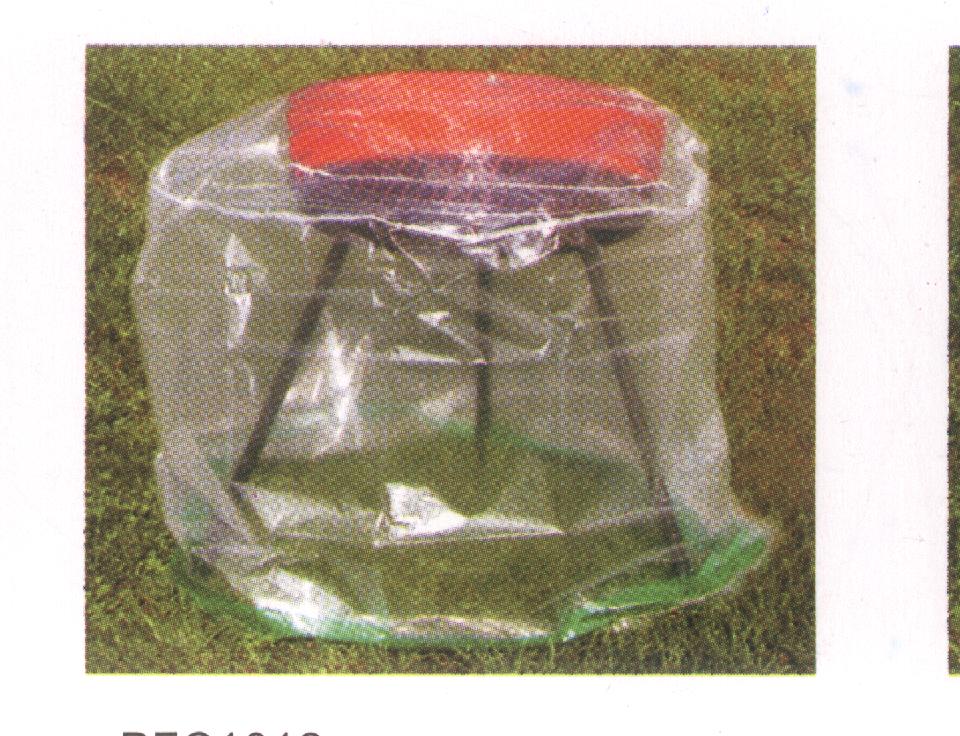 DEGAMO Abdeckhaube Tisch 70x70cm rund, PE transparent