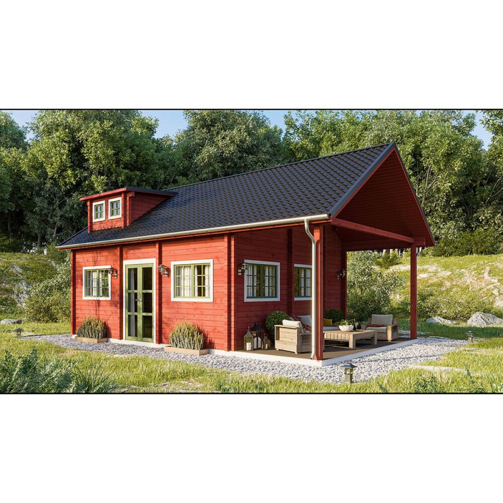 HYTTE JM STUGOR JENNY TRETYKKELSE 90MM 40M²