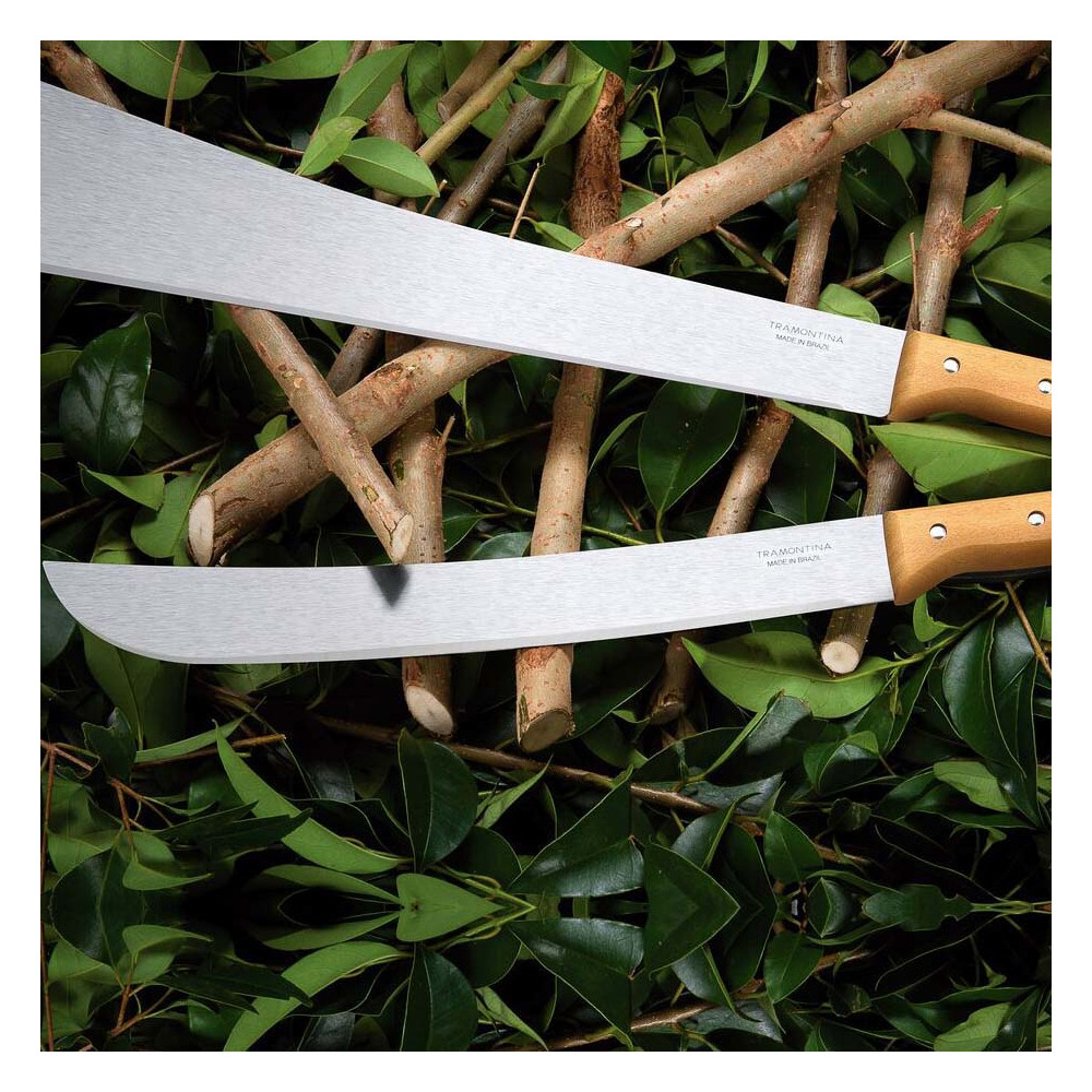 Machette en acier carbone et bois lame 41 cm