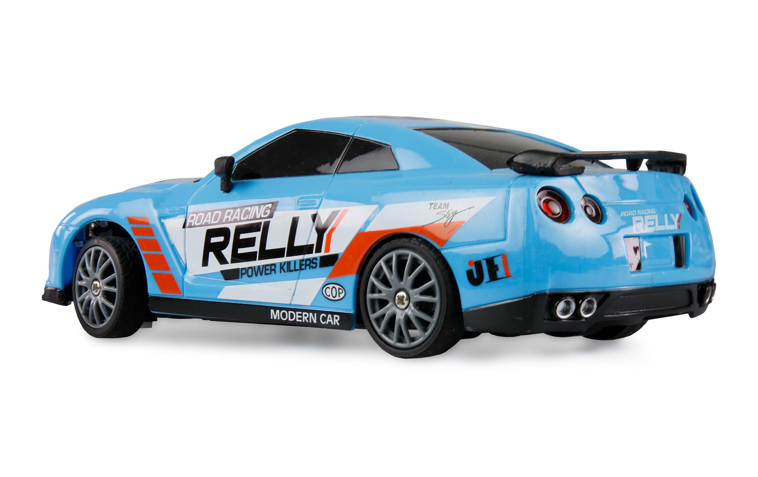 Drift Sport Car 4WD Blau, RTR, 1:24Ferngesteuertes Drift-Auto für Kinder ab 6 Jahren