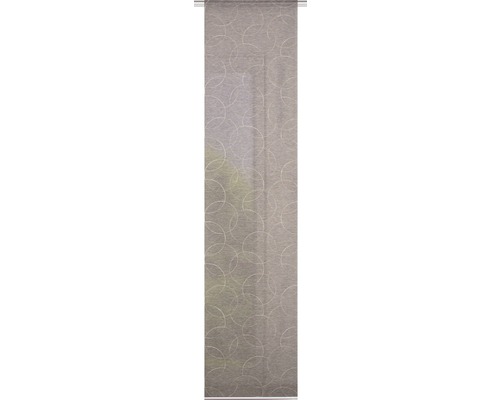 Schuifgordijn Oscar bruin 60x245 cm