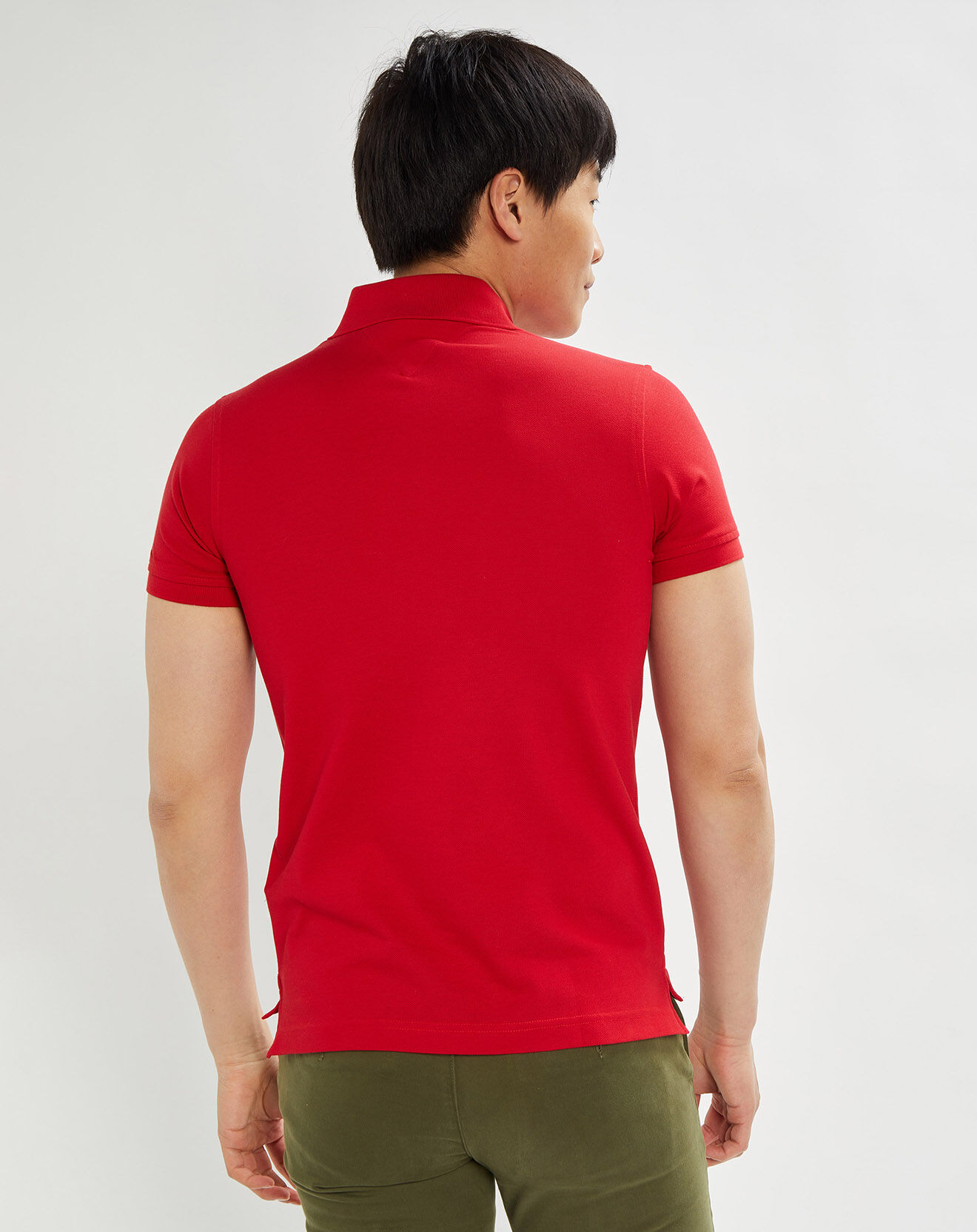 Tommy Hilfiger Polo slim 1985 rouge