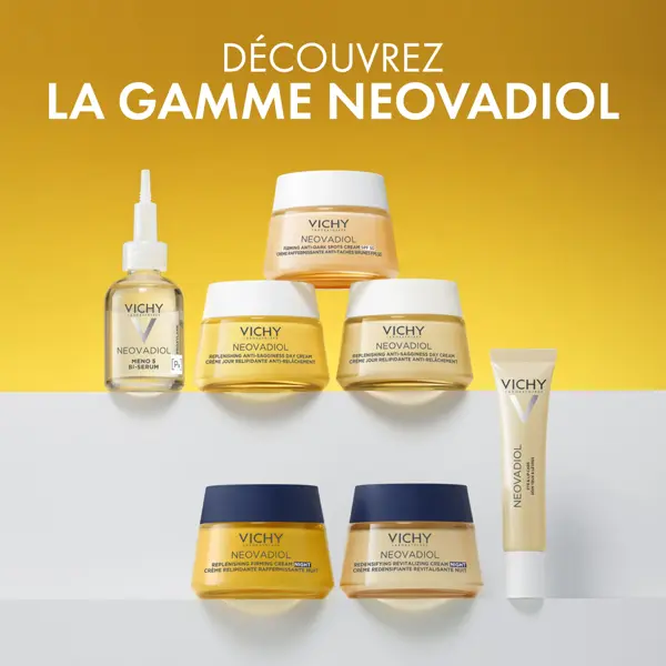 Rotina Vichy Menopausa: Creme Diurno Pós-Menopausa Neovadiol 50ml e Protetor Solar Facial Capital Soleil UV-Age FPS 50+40ml