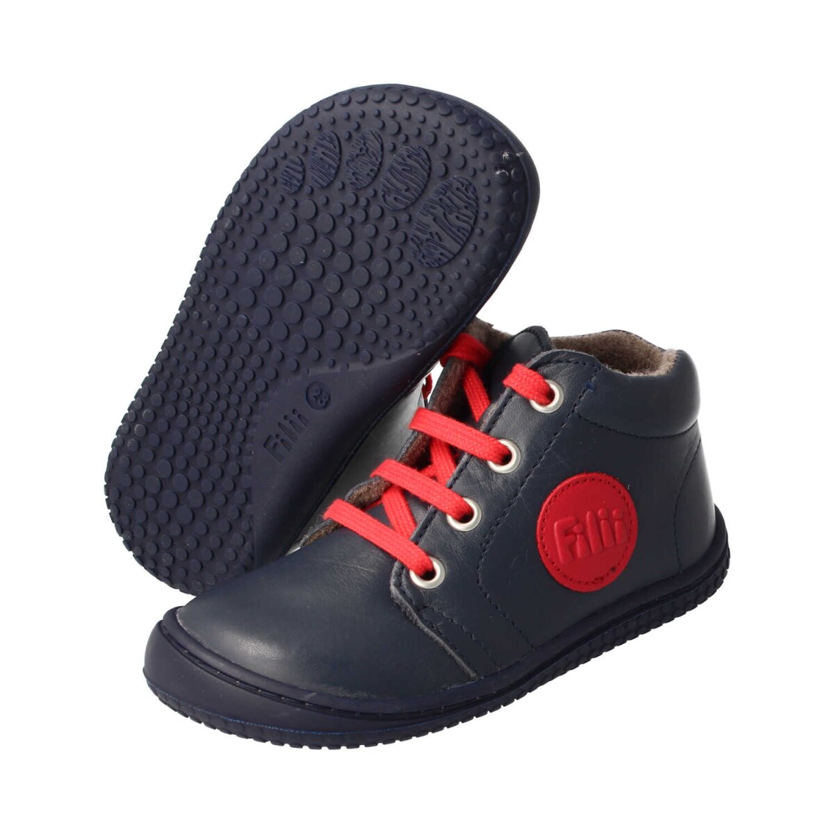 ML4011-F22 navy GECK nappa fleece laces Weite/M
