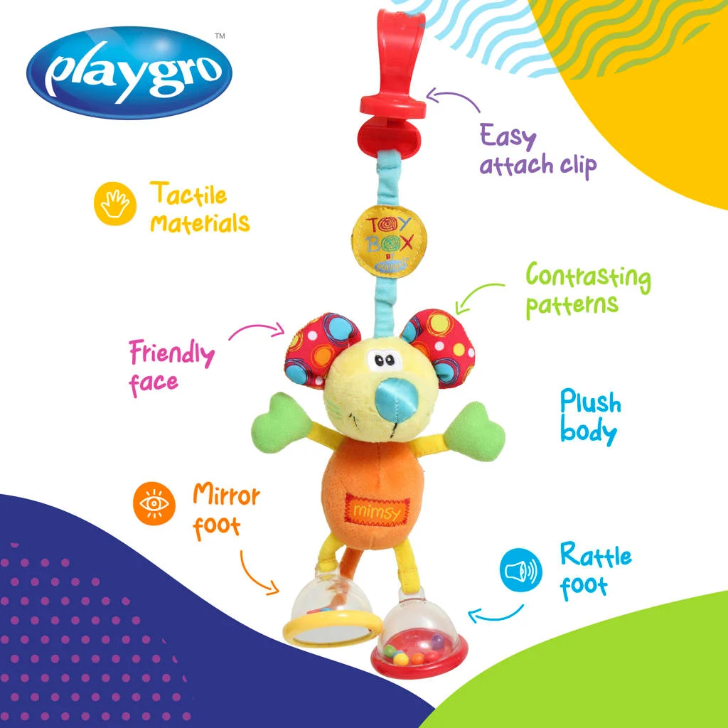 PLAYGRO Speelgoedbox Dingly Dangly Mimsy