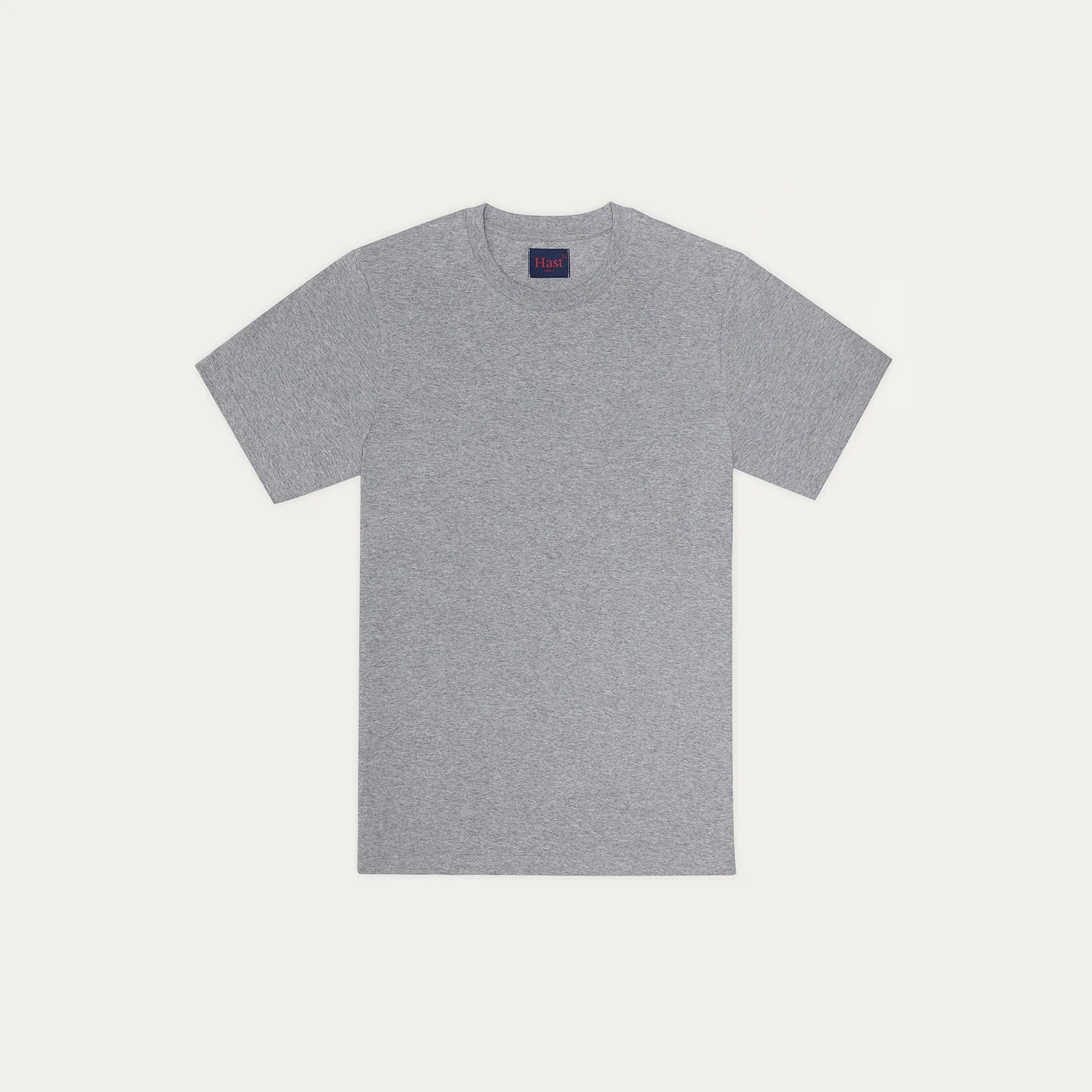 Gray organic cotton T-shirt