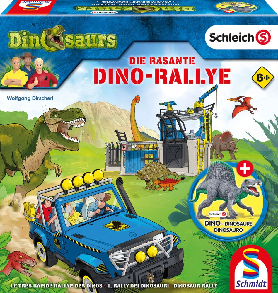 Schleich, Dinosaurs, Die rasante Dino-Rallye (Spiel)