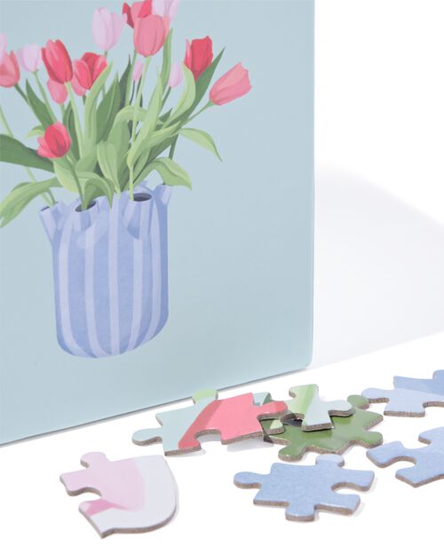 puzzle vase de tulipes 469 pièces