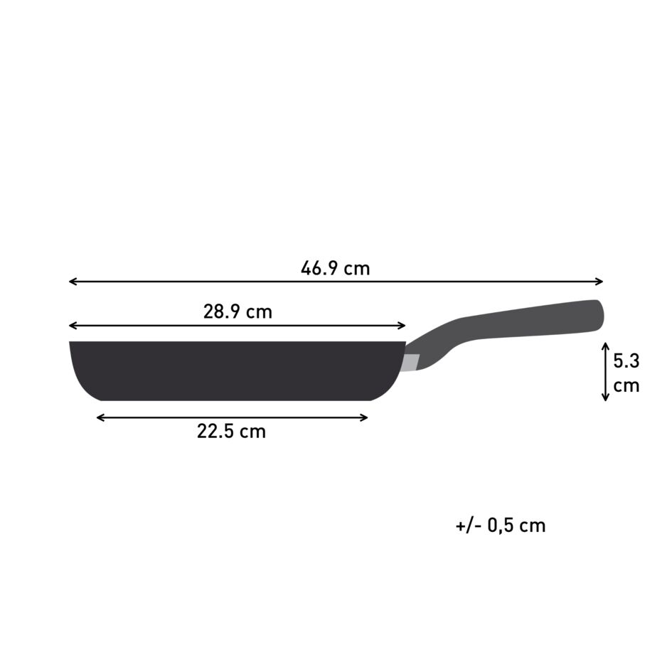 Recycled ON koekenpan 28 cm - inductie