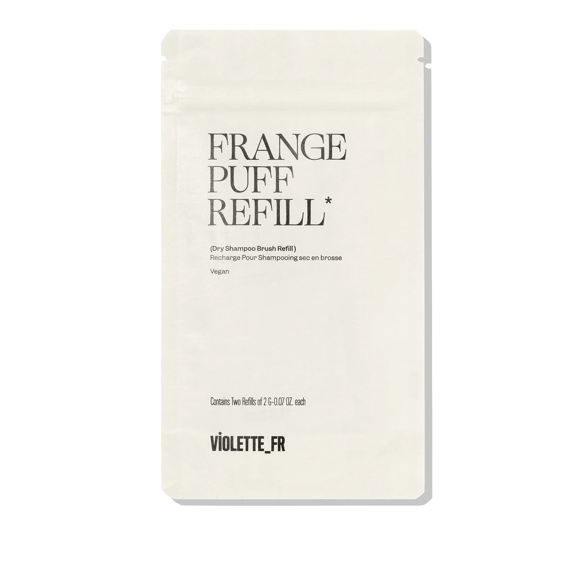 Violette_FR Frange Puff Shampoing Sec