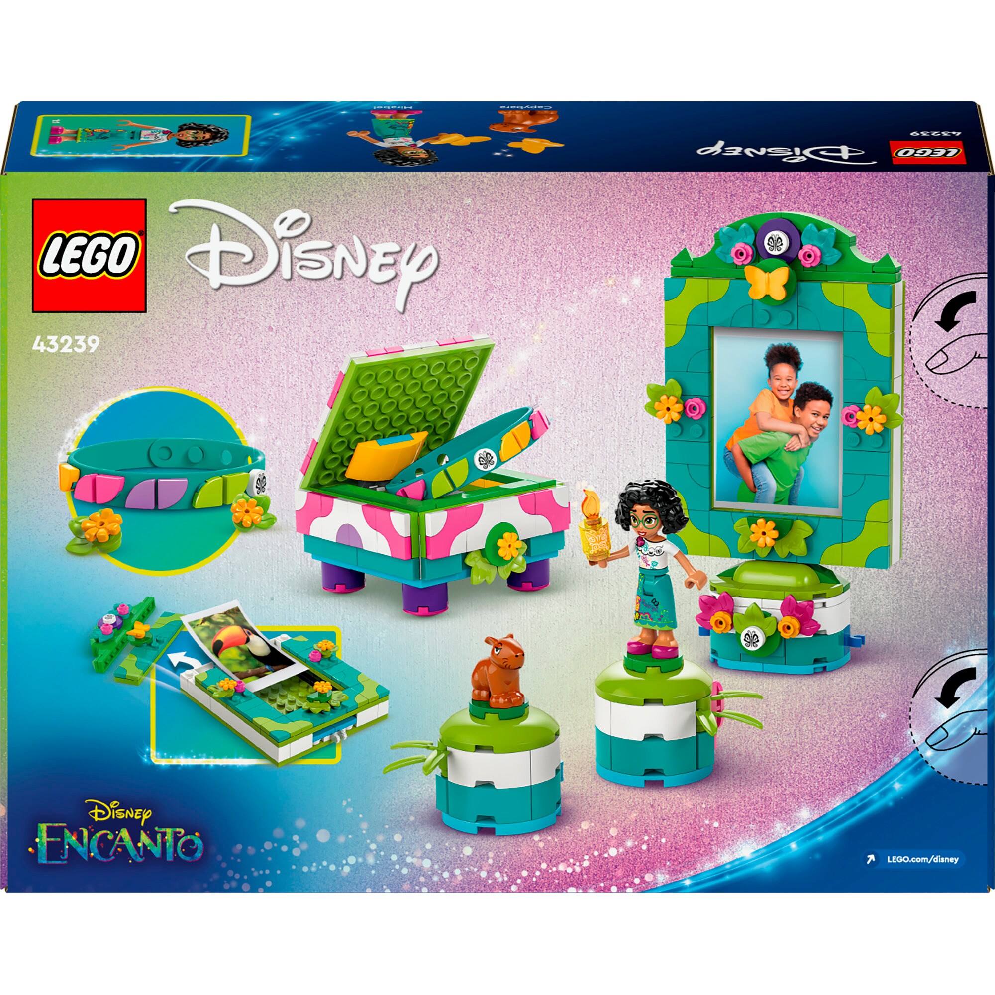 LEGO Konstruktionsspielzeug Disney Classic Mirabels Fotorahmen und Schmuckkassette