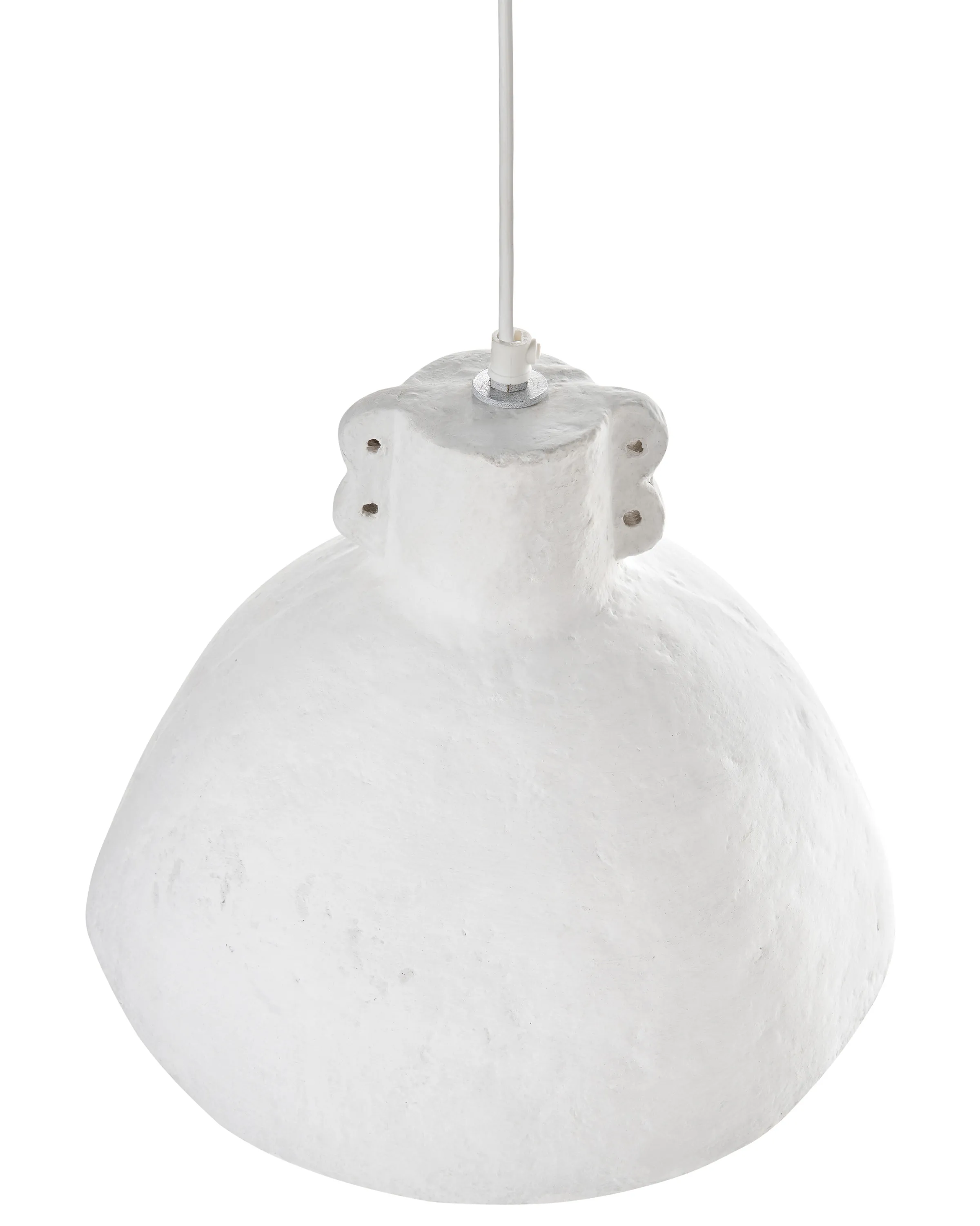 Hanglamp MIGUELETE Papier-mâché Wit
