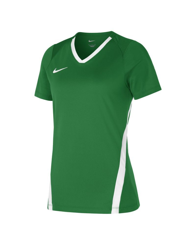 Maillot de volley Nike Team Spike Vert pour femme