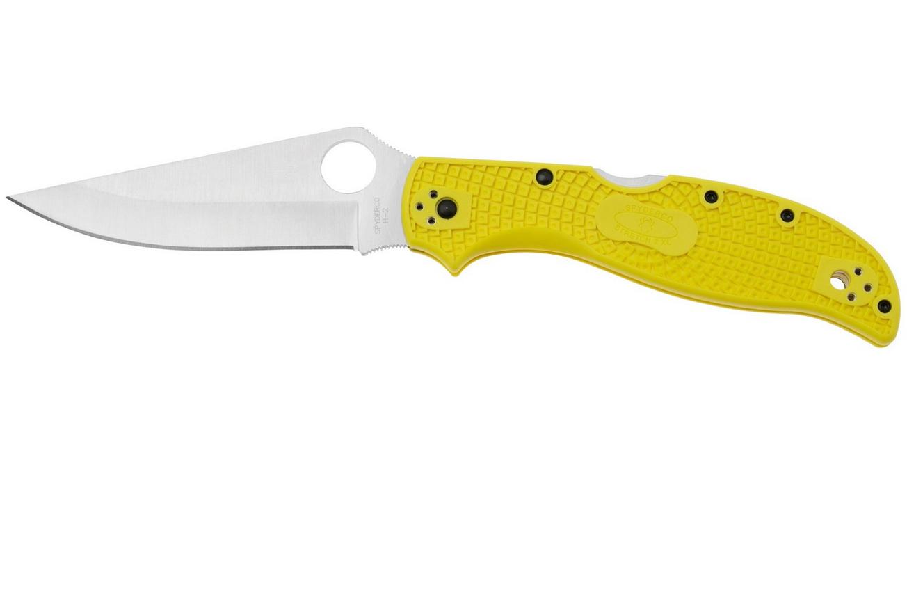 Spyderco Stretch 2 XL Salt H-2 C258PYL Yellow FRN, zakmes
