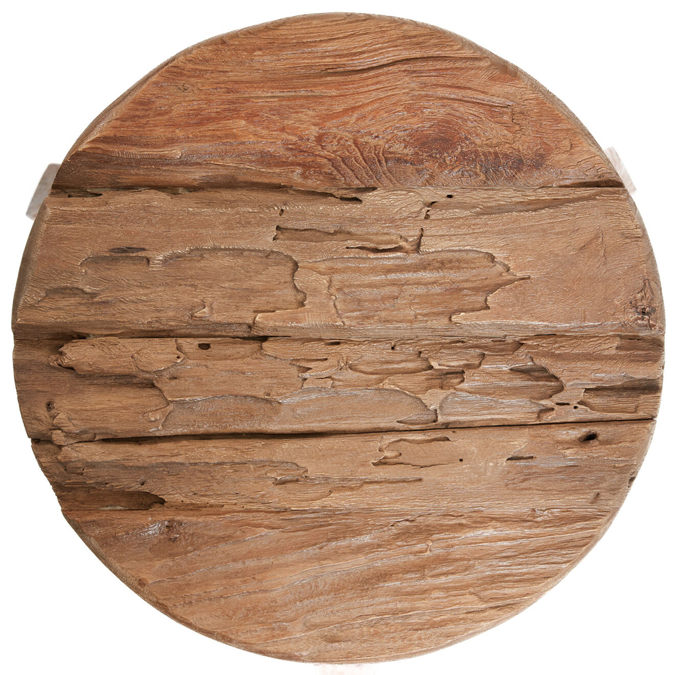 Bazar Bizar Tabouret Yatai naturel - D.37xH.33 cm