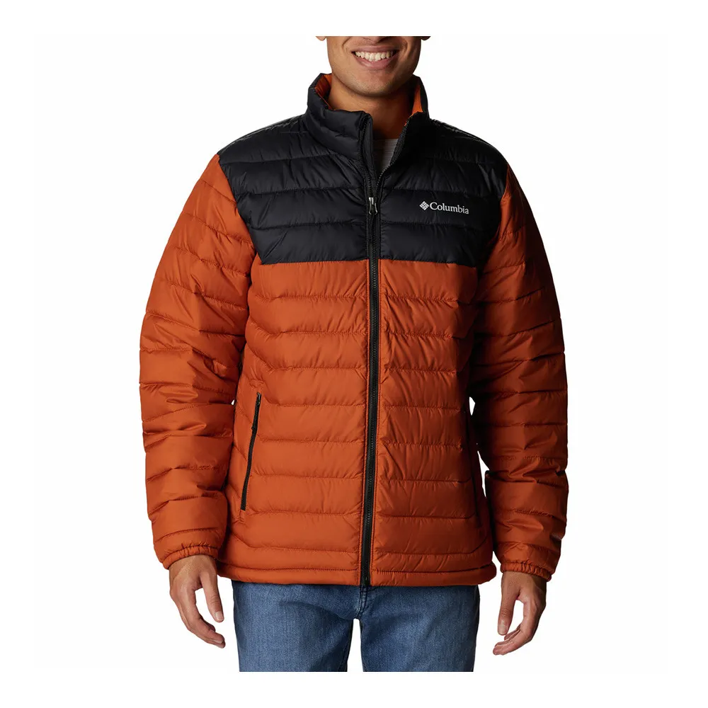 Columbia POWDER LITE - Doudoune Homme orange
