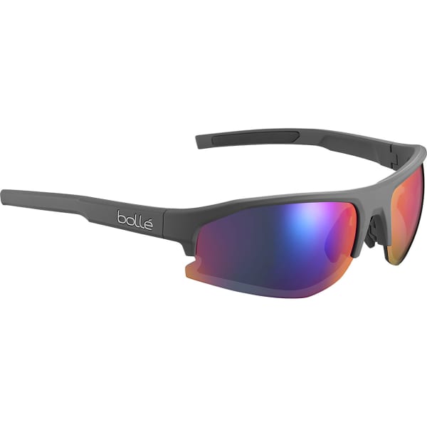 Lunette vélo BOLLE BOLT 2.0 T ITANIUM MATTE VOLT+ ULTRAVIOLET POLARIZED
