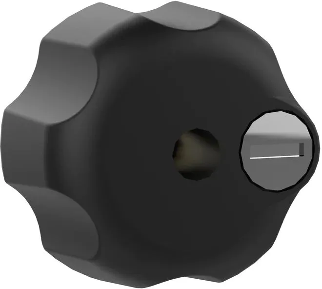 RAM Mounts Ram Key Lock Knob For B Size Socket Arms Låsbar Strammer Til Ram Kulearm Str B
