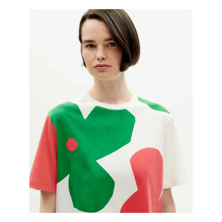 Thinking Mu T-shirt Lucia Butterfly Coton Bio | Blanc