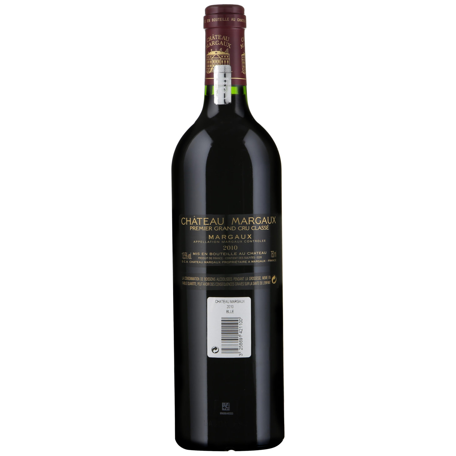Château Margaux 1er Cru Classé Margaux AOC -75cl
