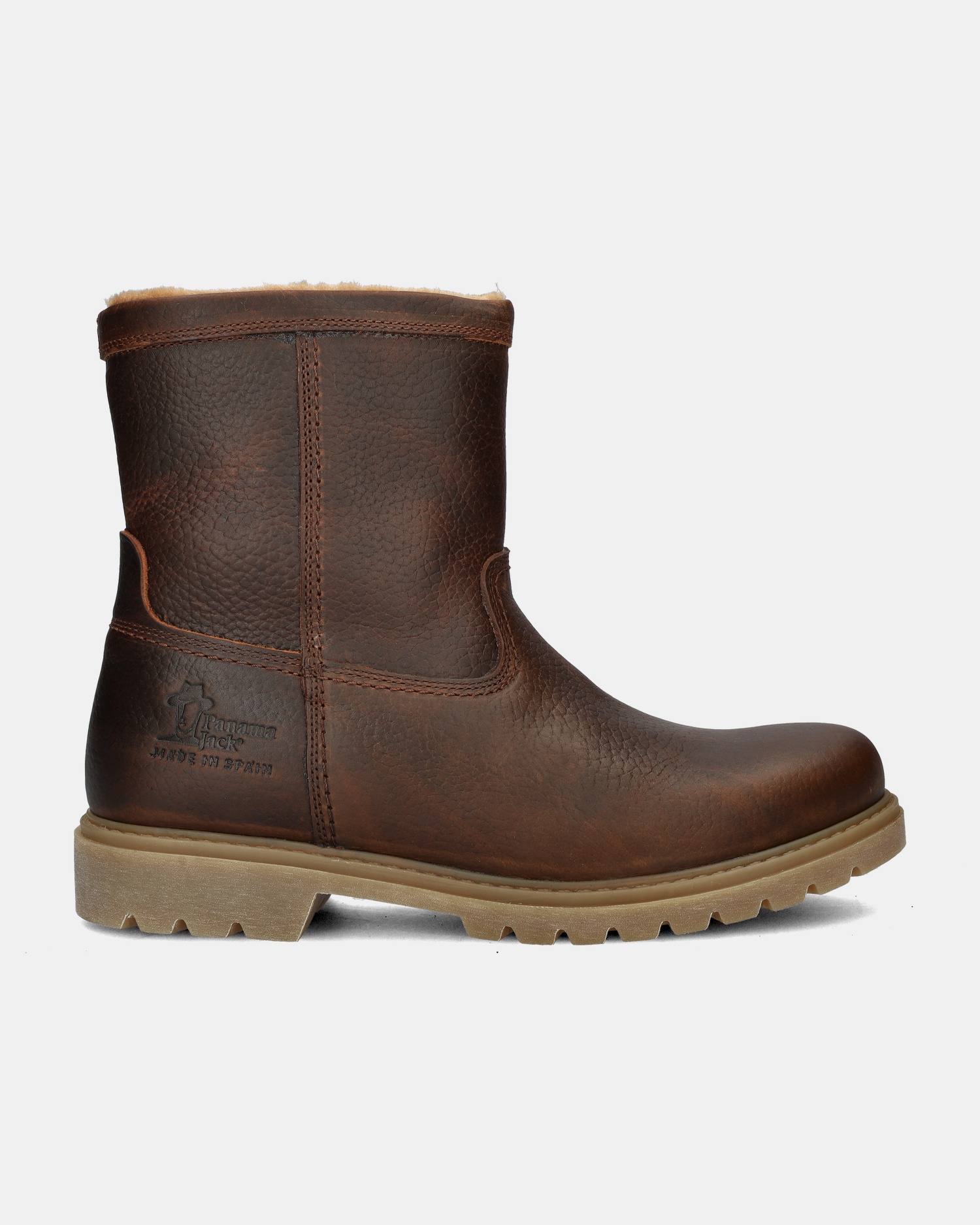Panama Jack Fedro Gevoerde boots  - cognac