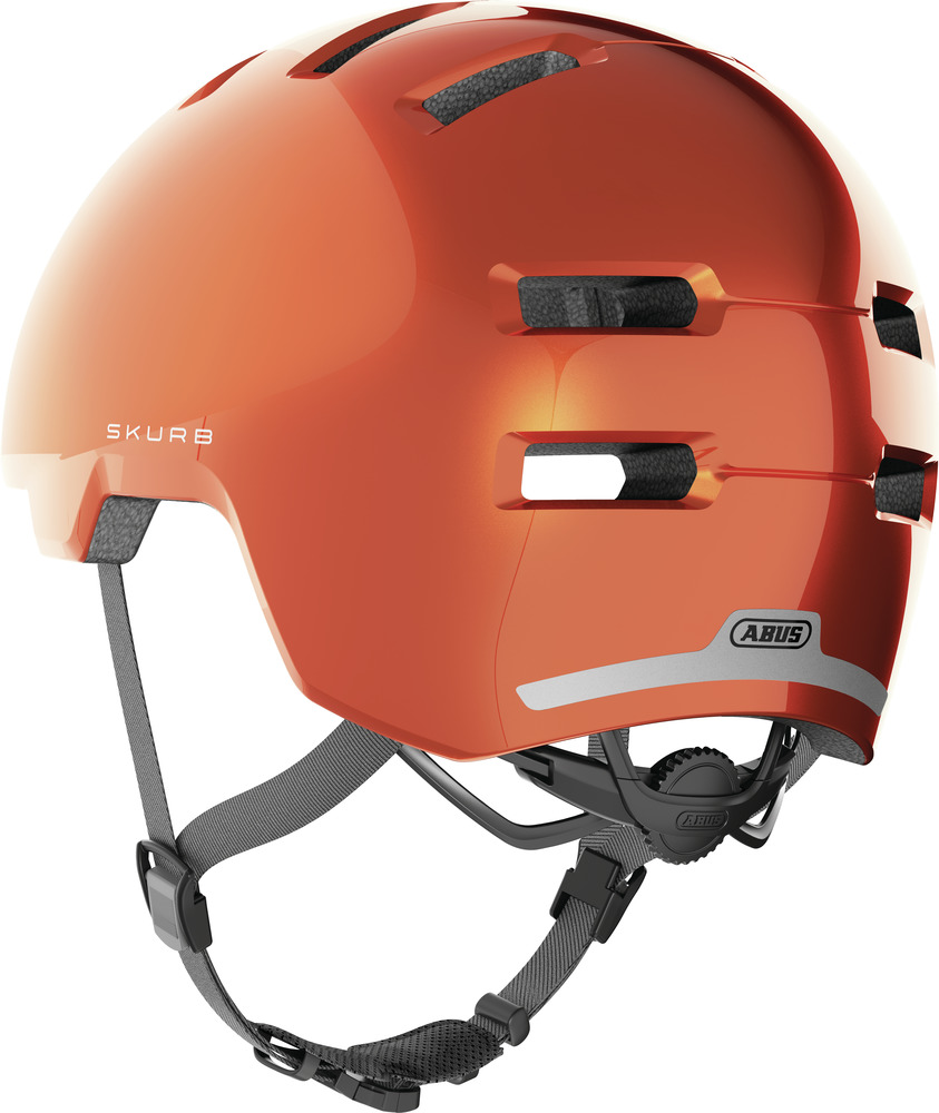 Abus Skurb Cykelhjelm Goldfish Orange