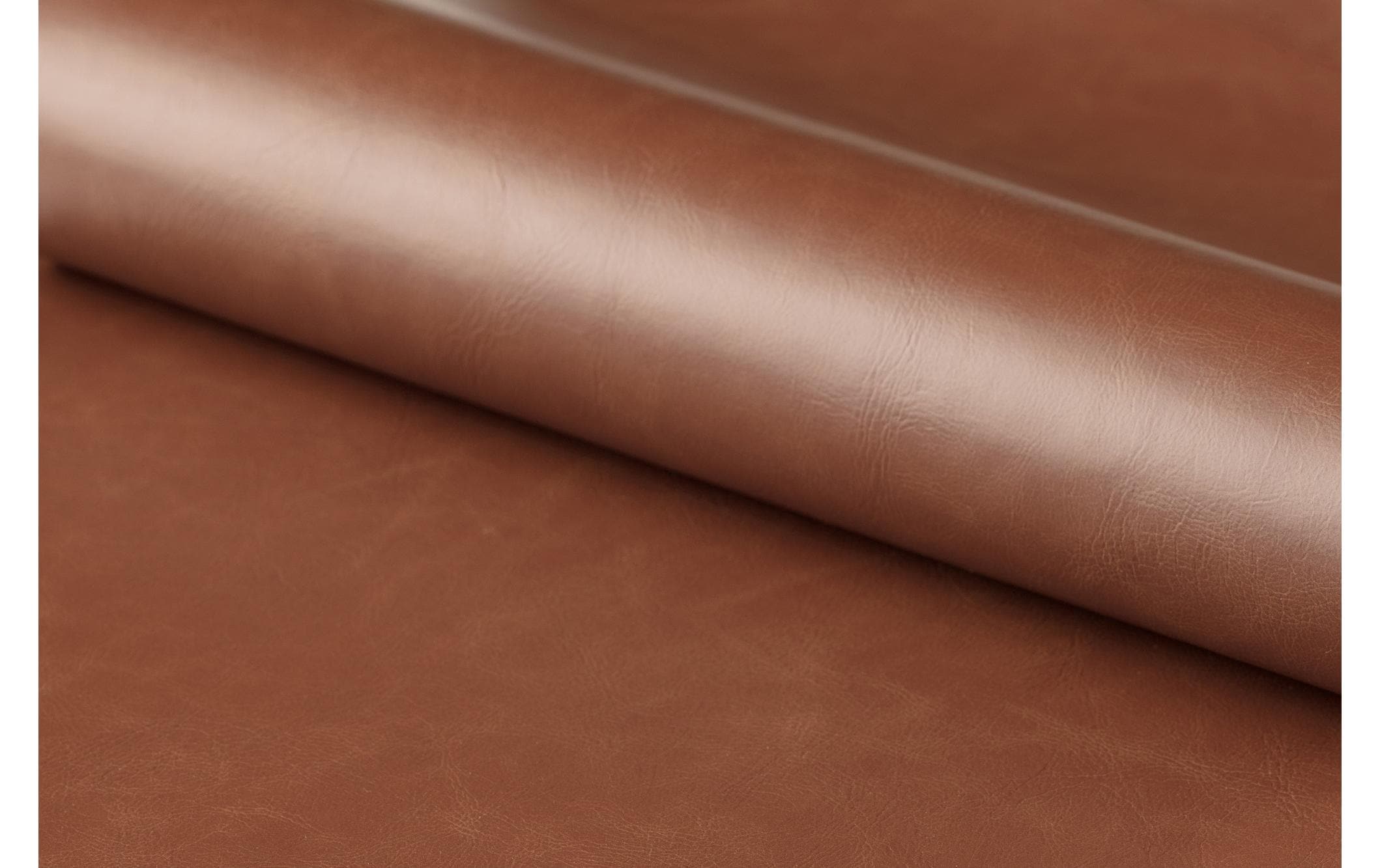 Bürostuhl Nora, mit Polsterrücken und Armlehnen, Cognac<br>Schreibtischstuhl im Leder look