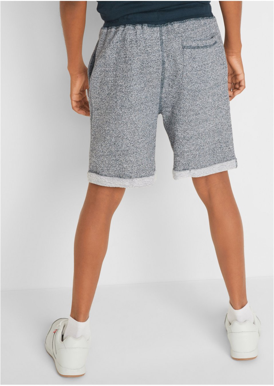 Bermuda imitation jean