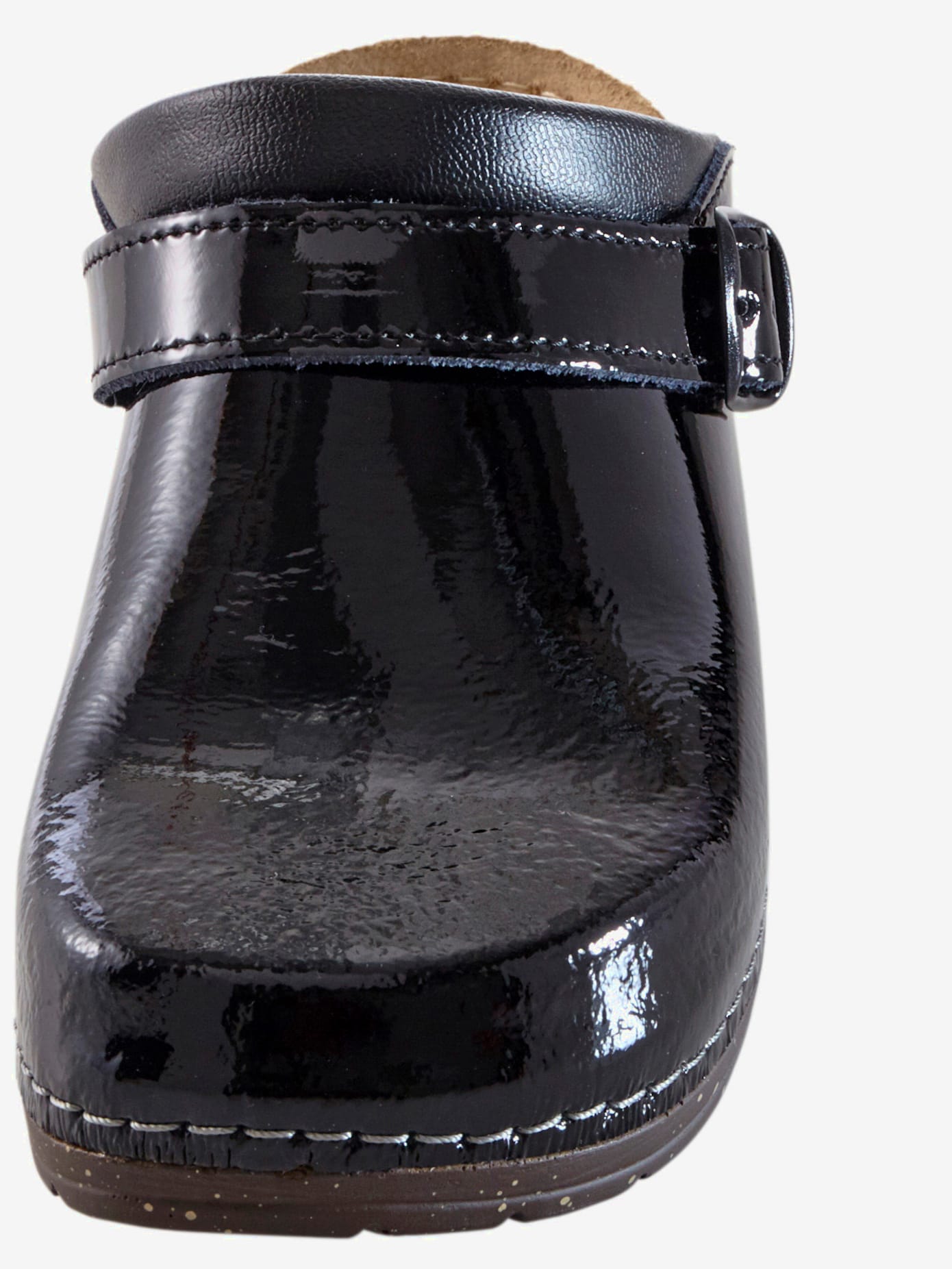 Sabots dessus cuir vachette véritable