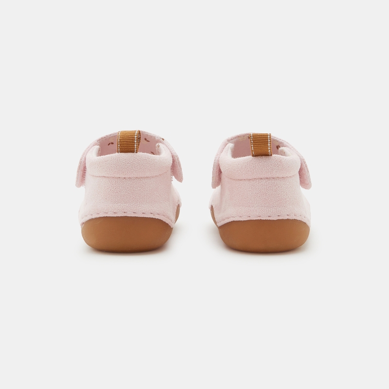 Chaussons parc roses bébé fille